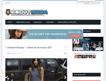 Tablet Screenshot of aboutmoda.net